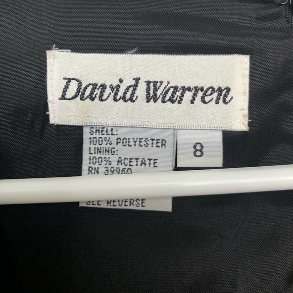 DAVID WARREN ANIMAL PRINT PEPLUM ZIP BACK BLOUSE 8 - Picture 6 of 6